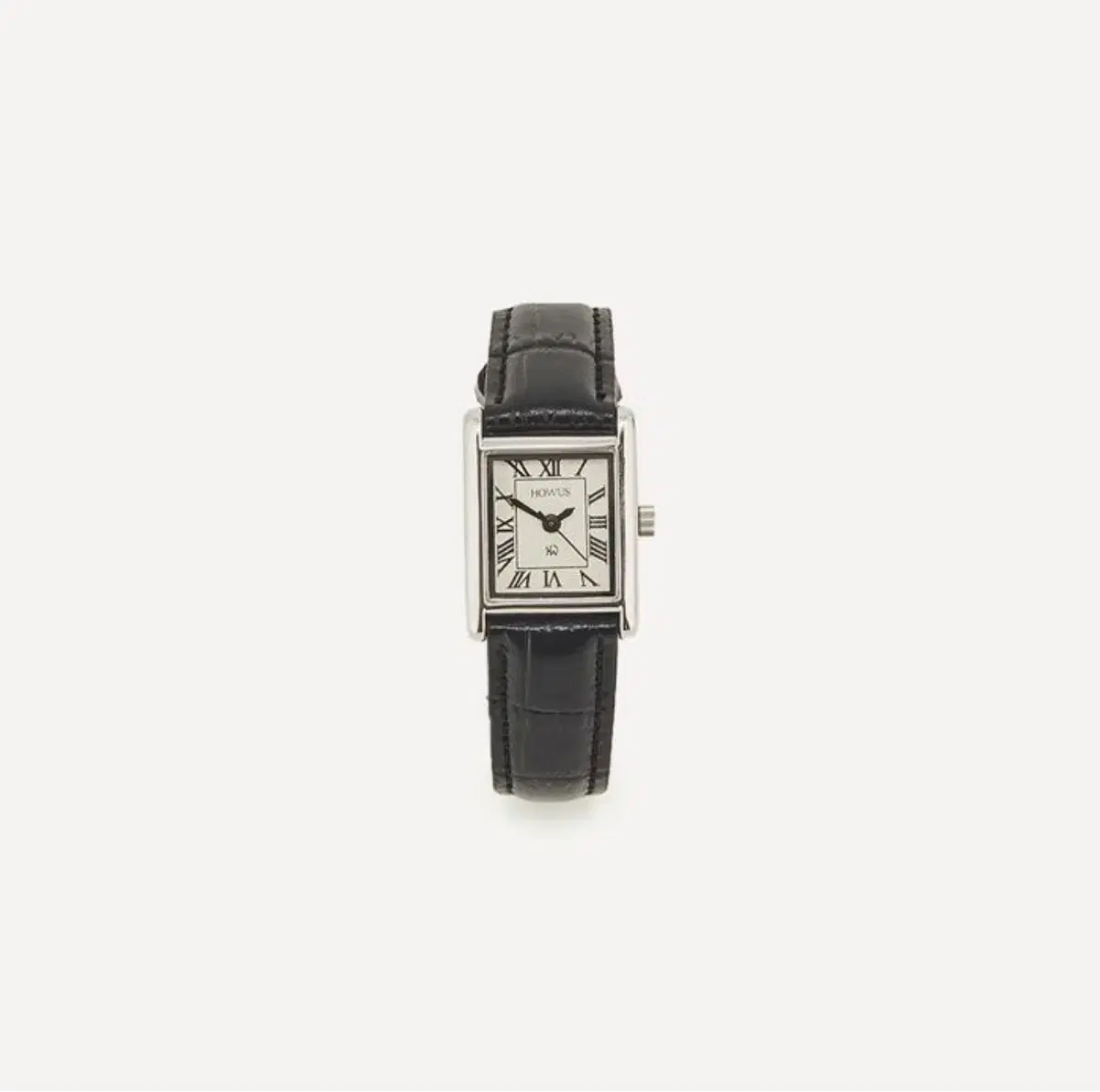 호와스 square classic watch (black)